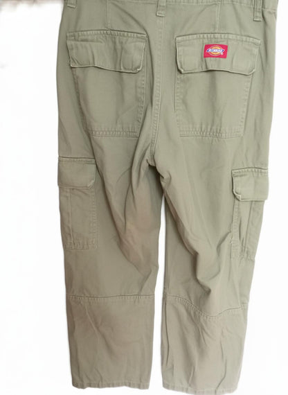 Dickies Girl Army Green Pants W28 L25 | 100% Cotton Utility