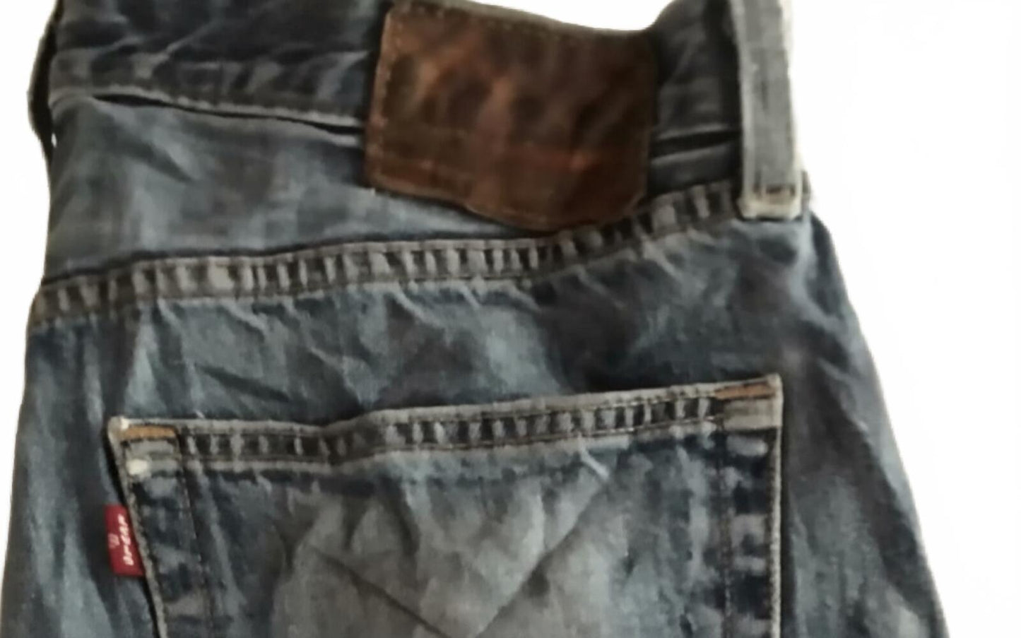 Levi's Vintage Look Blue Denim Jeans - Made 2009 - W34 L32