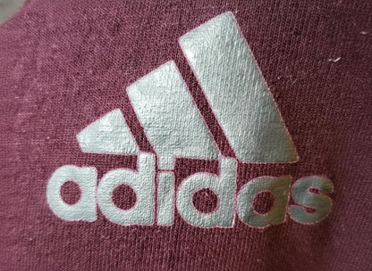 Adidas Men's Purple Short Sleeve T-Shirt - Large