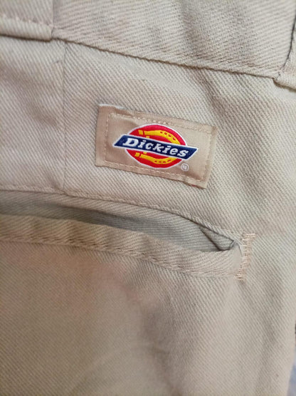 Dickies Work Pants - Beige - W34 L34 - Classic Style!