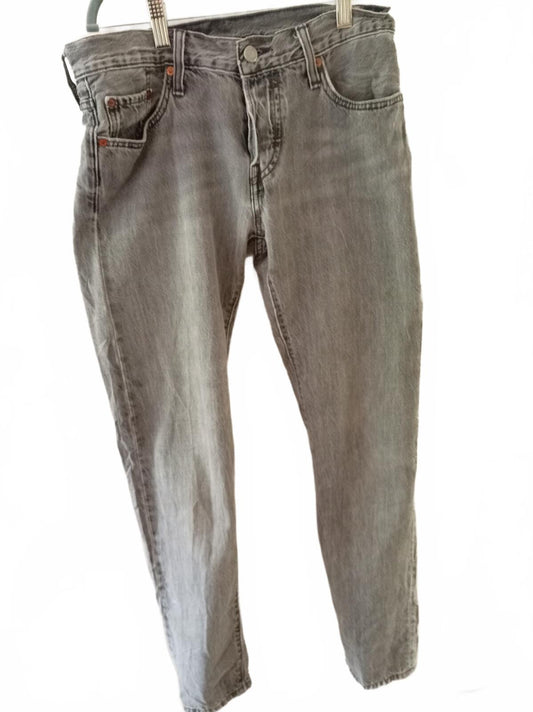 Levi's 501 CT Grey Denim Jeans W24 L28