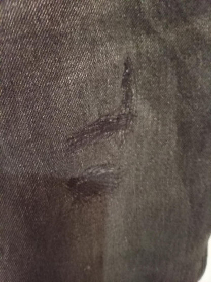 Levi's Black Distressed Denim Jeans - W25 L28