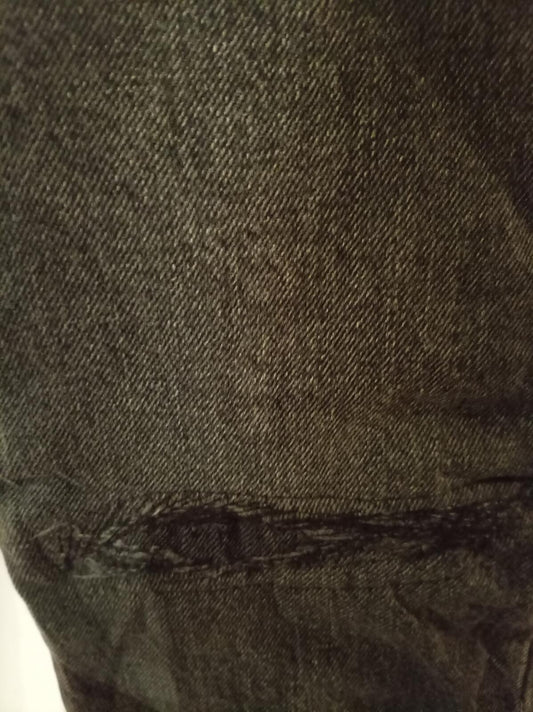 Levi's Black Distressed Denim Jeans - W25 L28