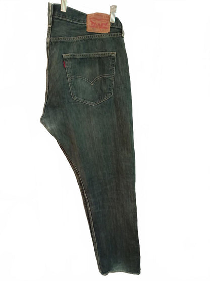 Levi's Vintage Blue Denim Jeans with Button Fly