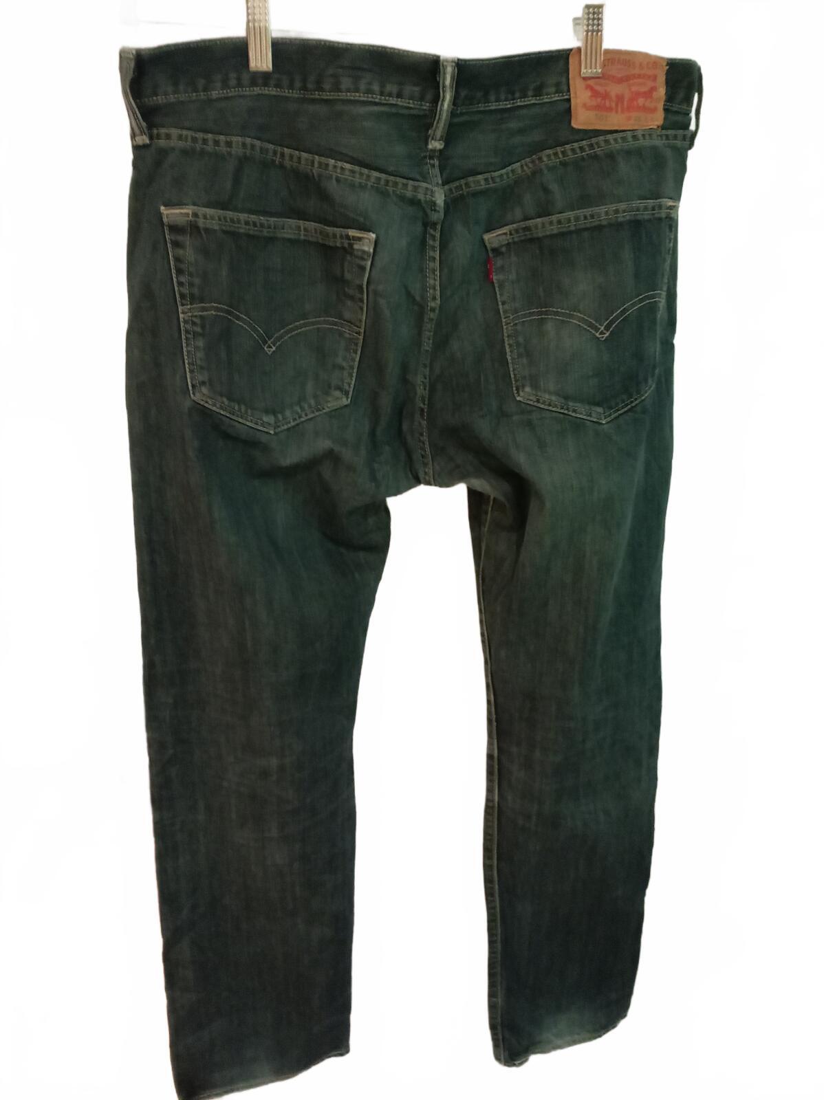 Levi's Vintage Blue Denim Jeans with Button Fly