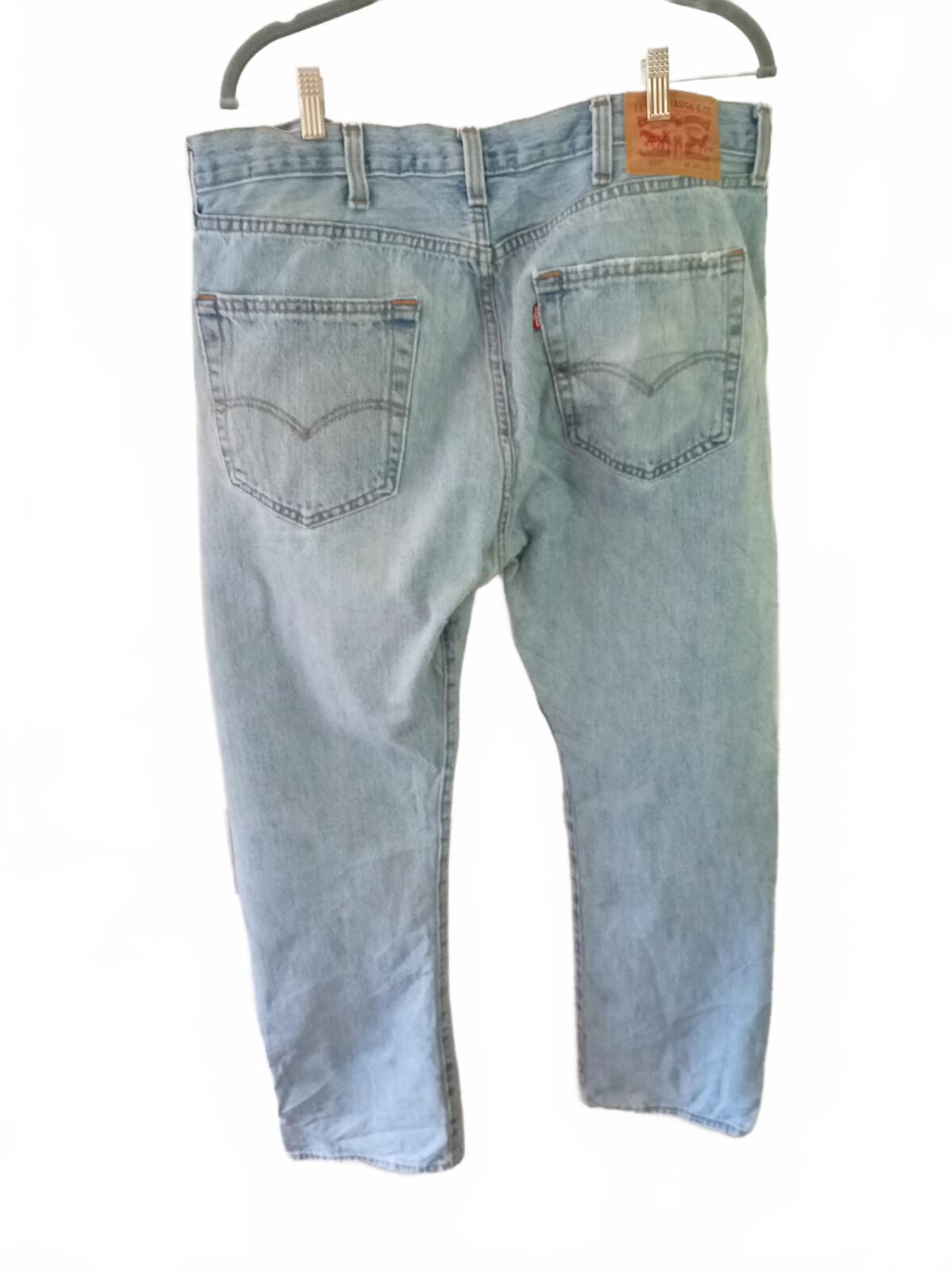 Levi's 501 Light Wash Denim Jeans W38 L32