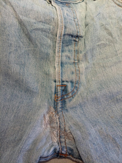 Levi's 501 Light Wash Denim Jeans W38 L32