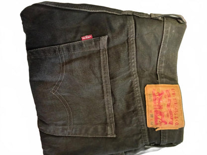 Levi's Black Denim Jeans, Men's W36 L32