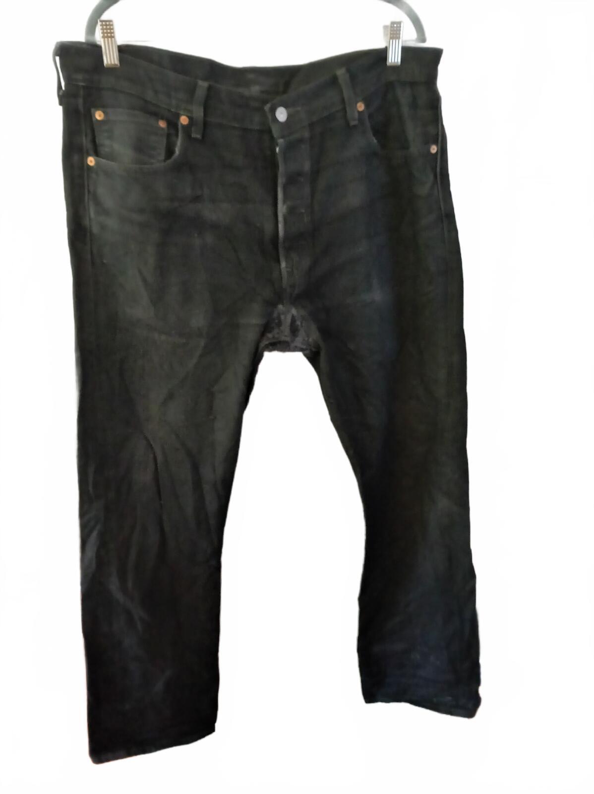 Levi's Black Denim Jeans, Men's W36 L32