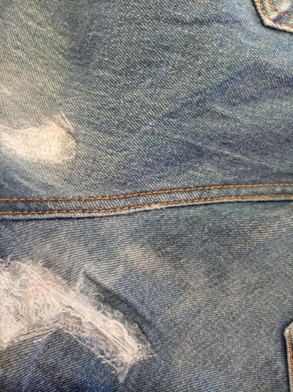 Levi's Classic Blue Denim Jeans - W36 L34 - Vintage Look