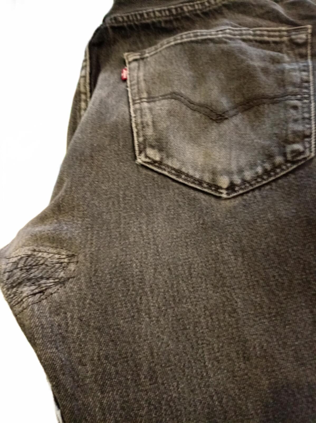 Levi's Black Vintage Wash Denim Jeans