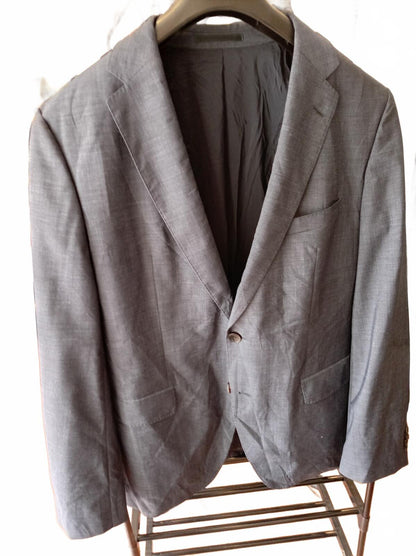 BOSS Grey Stretch Tailoring Blazer Jacket 44R