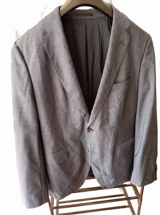 BOSS Grey Stretch Tailoring Blazer Jacket 44R