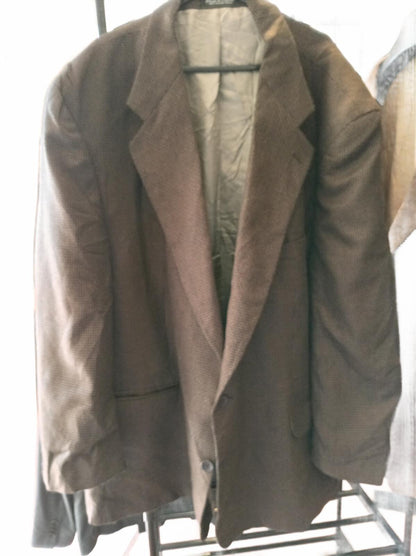 Men's Brown Vintage Primavera Blazer Jacket 49R