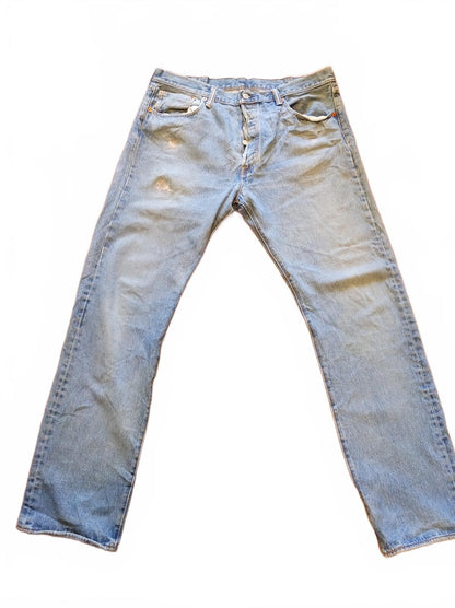 Levi's Light Blue Denim Jeans - W38 L34