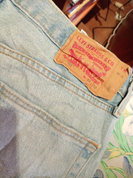 Levi's Vintage look Light Wash Denim Jeans W32 L32