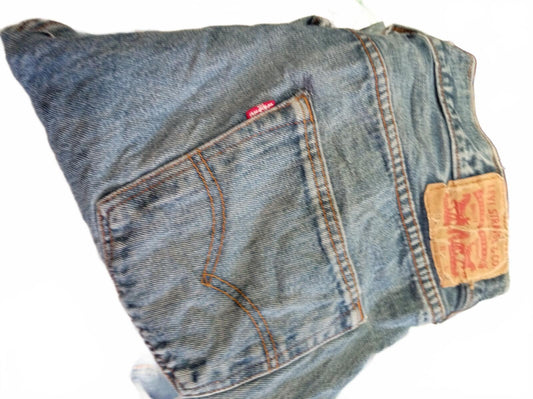 Levi's Classic Blue Denim Jeans - W34 L32