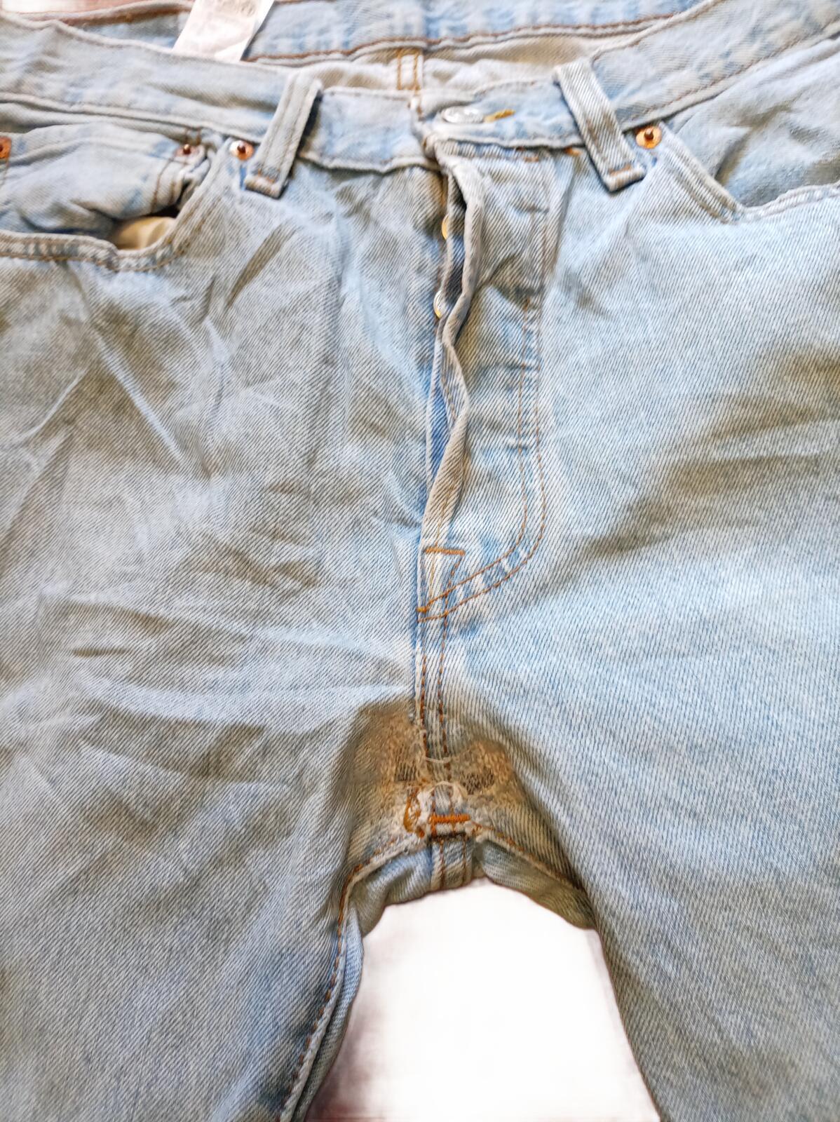 Levi's 501 Light Blue Denim Jeans W32 L32