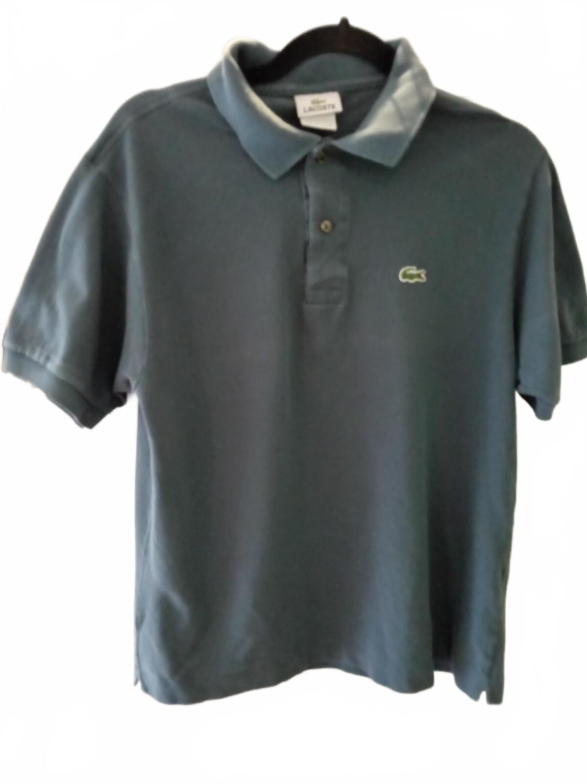 Lacoste Classic Polo Shirt with Crocodile Logo - Large