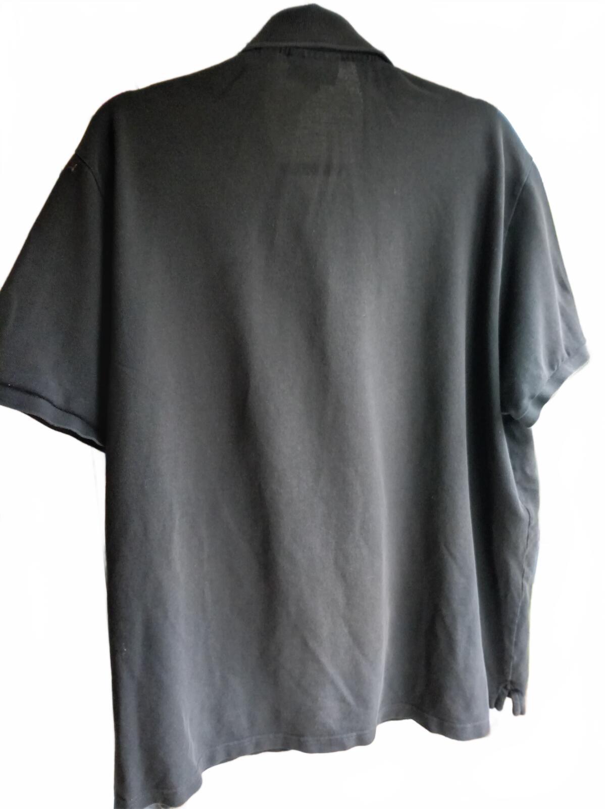 Lacoste Slim Fit Black Polo Shirt Size 9 - 4XL