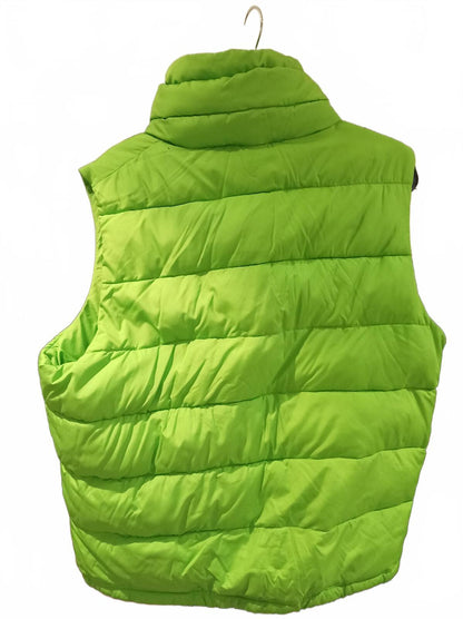 Hollister Neon Green Puffer Vest/Gilet - XL