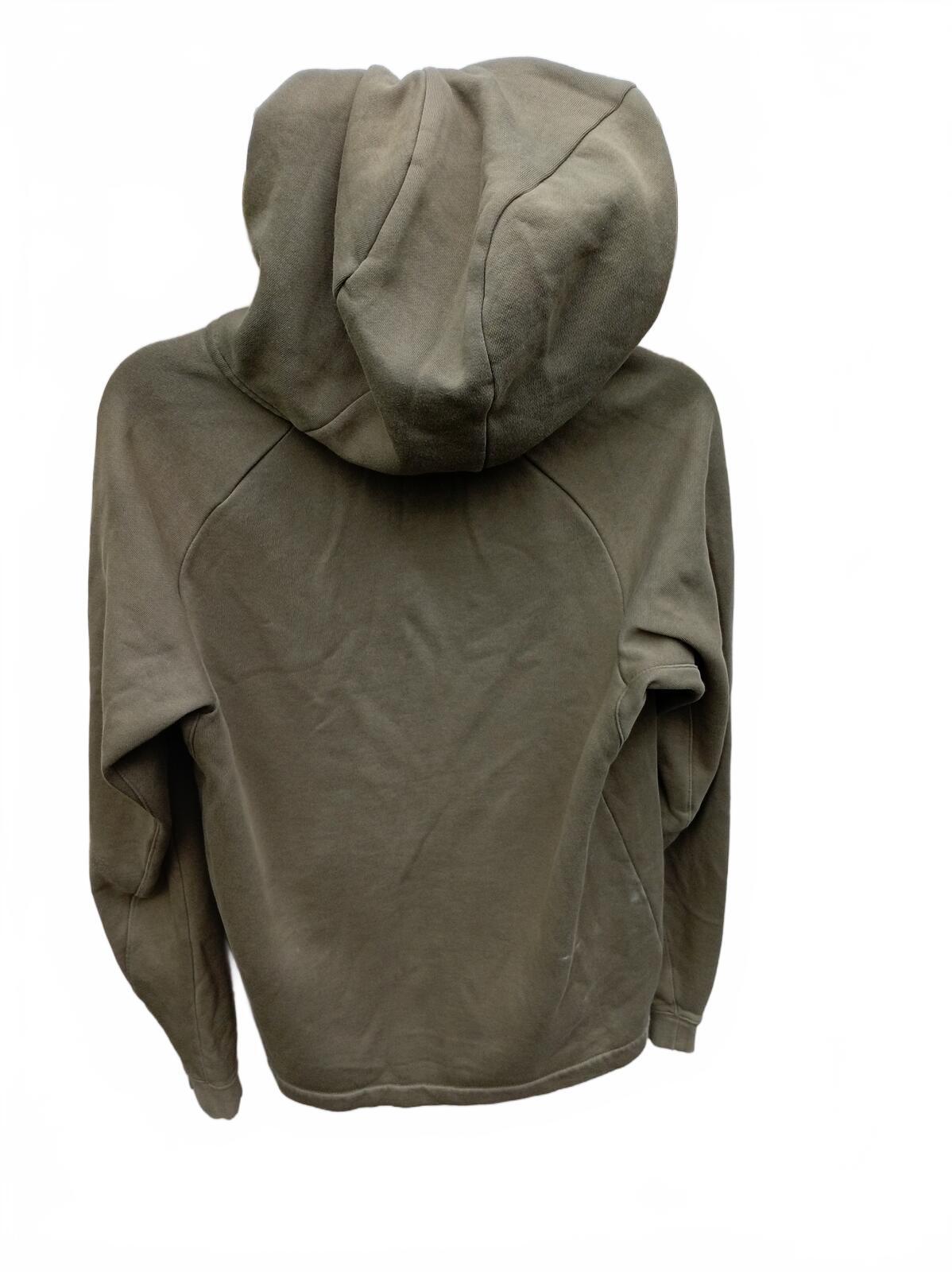 Nike Brown Full-Zip Hoodie with Hood - M