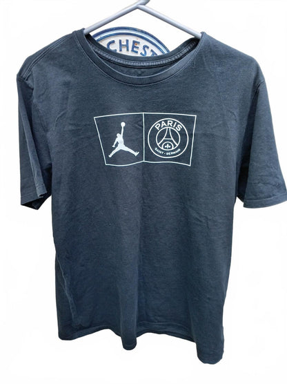 Jordan Paris Saint-German Black T-Shirt - Large