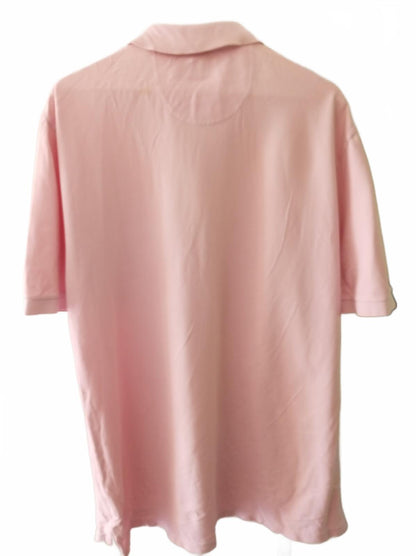 Lacoste Classic Pink Polo Shirt with Crocodile Logo - Size 9 - 4XL