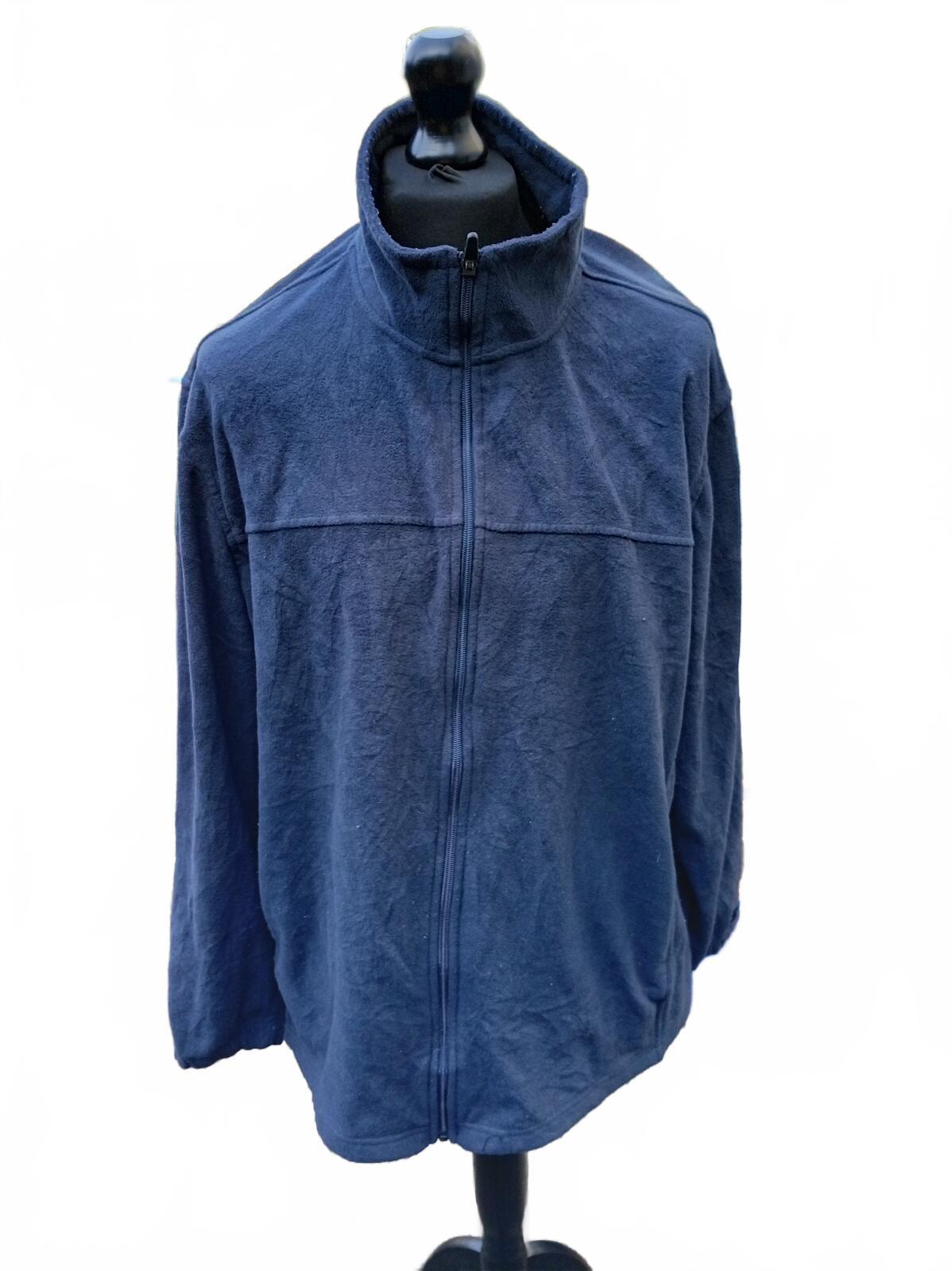 Unbranded fleece 2XL Navy Blue