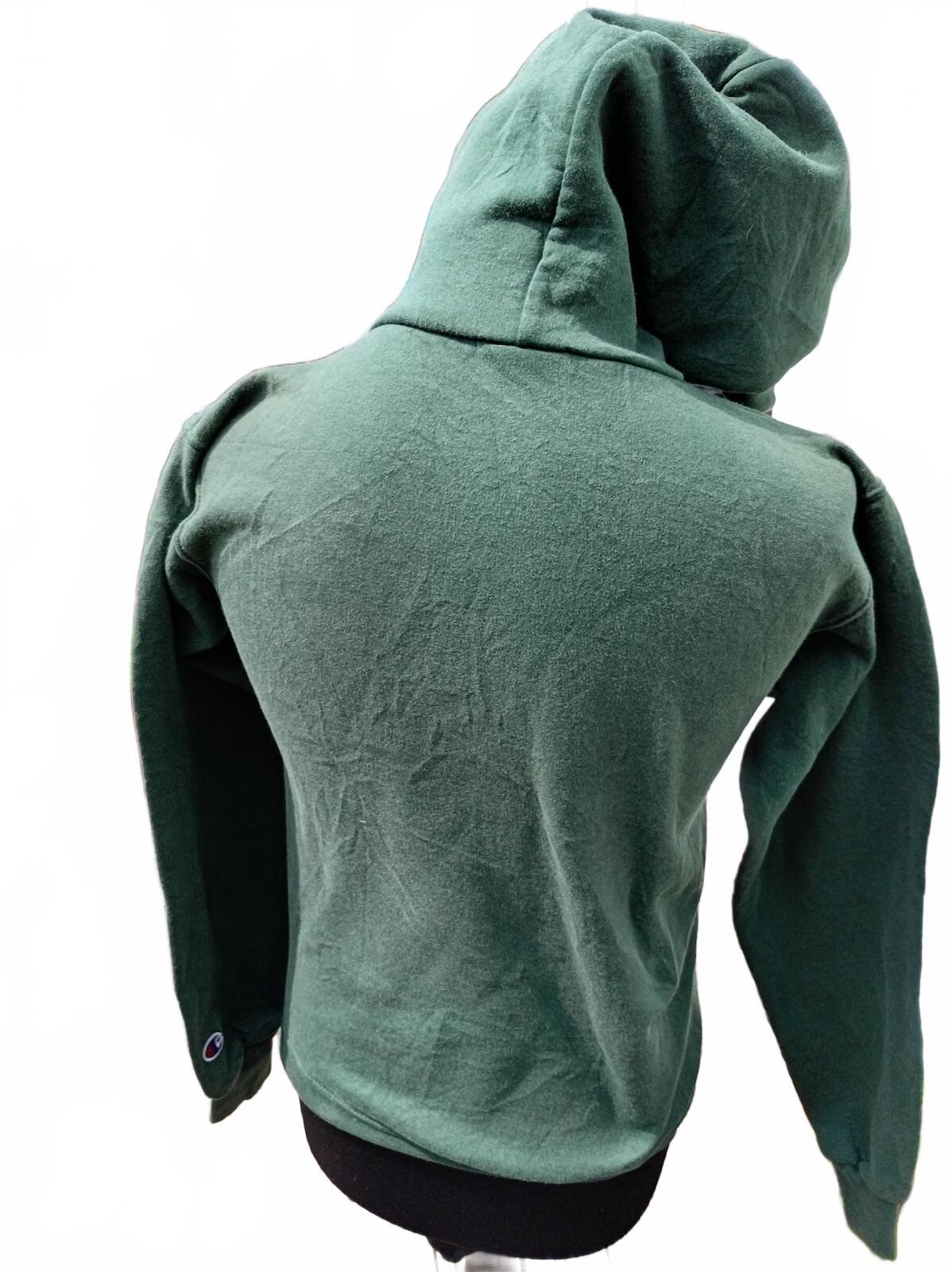 Throwback Champion Cal Poly Hoodie  Green  Size Small