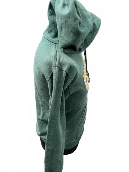 Throwback Champion Cal Poly Hoodie  Green  Size Small
