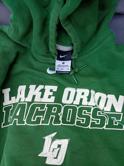 Nike Lake Orion Lacrosse Green XL Hoodie