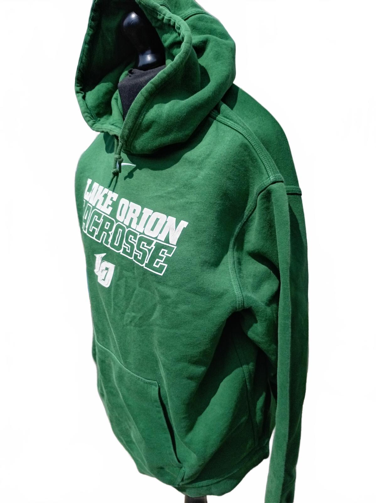 Nike Lake Orion Lacrosse Green XL Hoodie