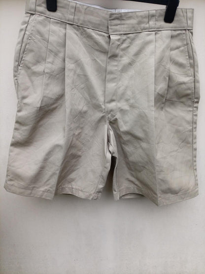 Dickies WR852 Work Shorts – Beige – Size 36 waist - Made in USA