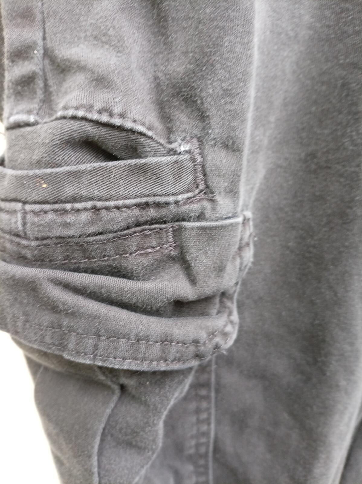 Dickies WP865 Flex Slim Fit Tapered Work Pants - W38 L30 - Black