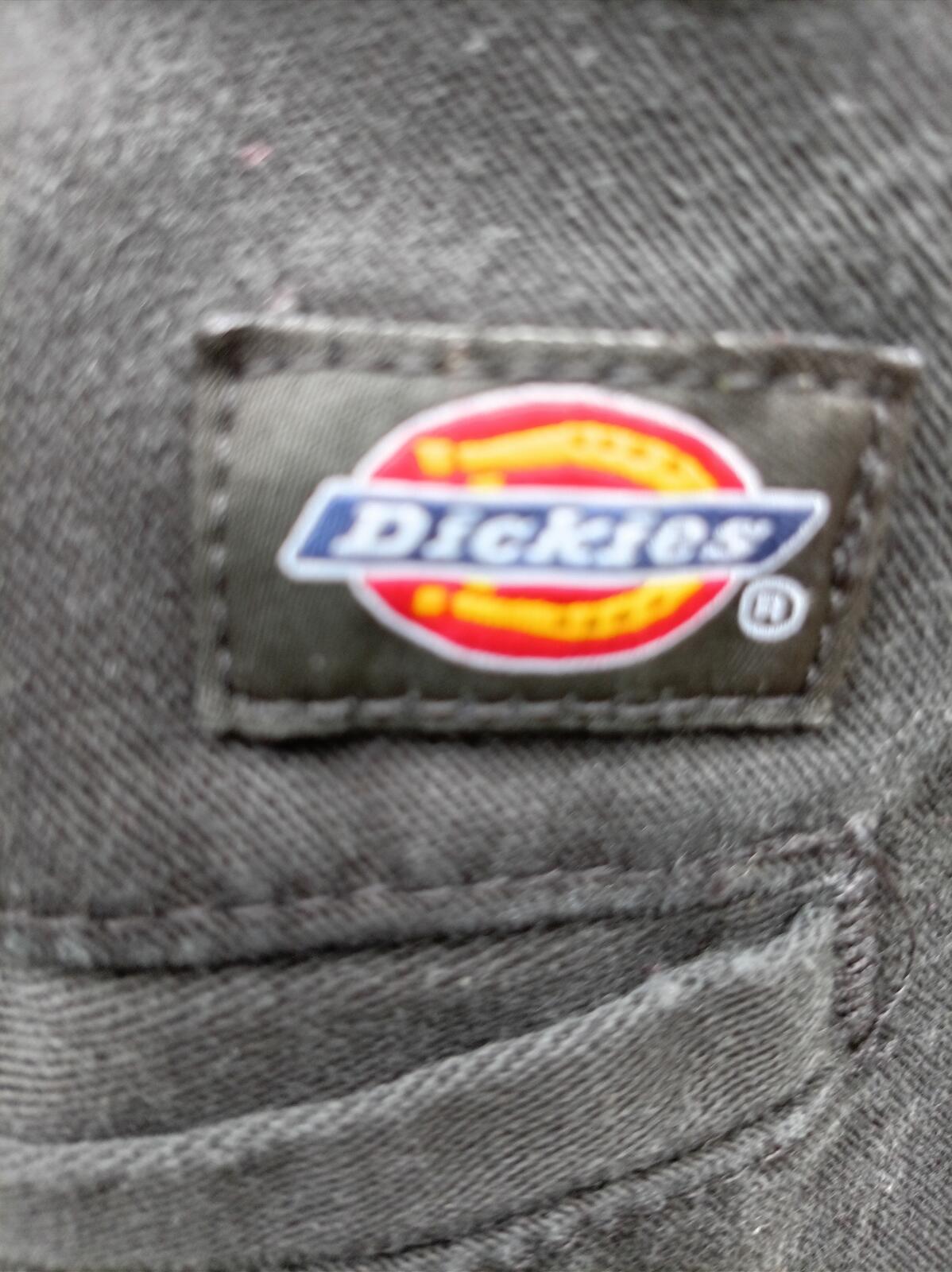 Dickies WP865 Flex Slim Fit Tapered Work Pants - W38 L30 - Black