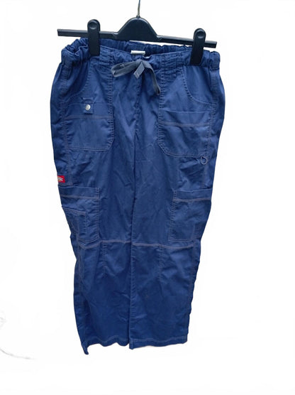 Dickies Gen Flex Women’s Cargo Scrub Trousers - Navy - Small Tall (S/T)