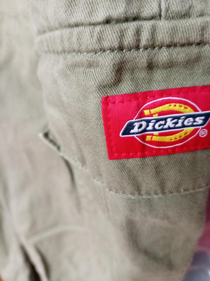 Dickies Girl Army Green Pants W28 L25 | 100% Cotton Utility