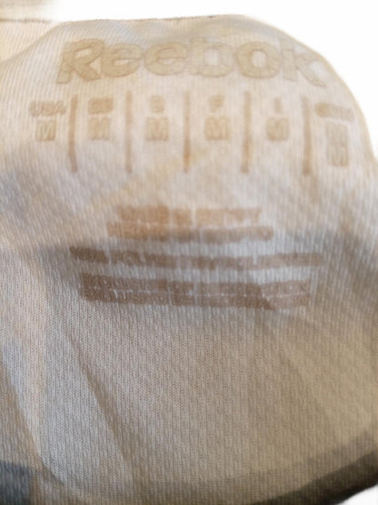 Reebok Mens Sports T-Shirt Navy and White Medium