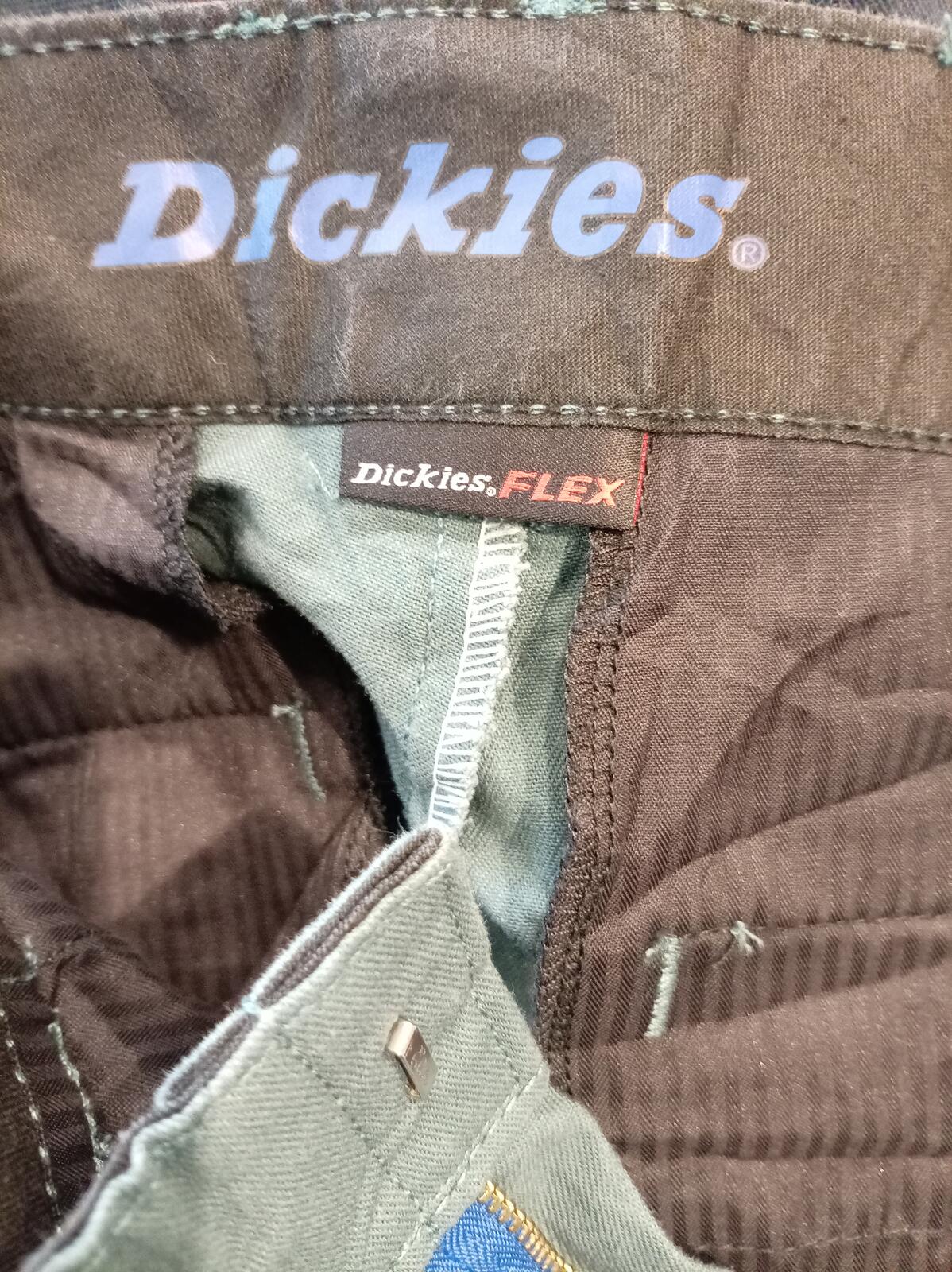 Dickies WP150 Flex Slim Fit Work Pants - Lincoln Green - W29 L30 (Preloved)