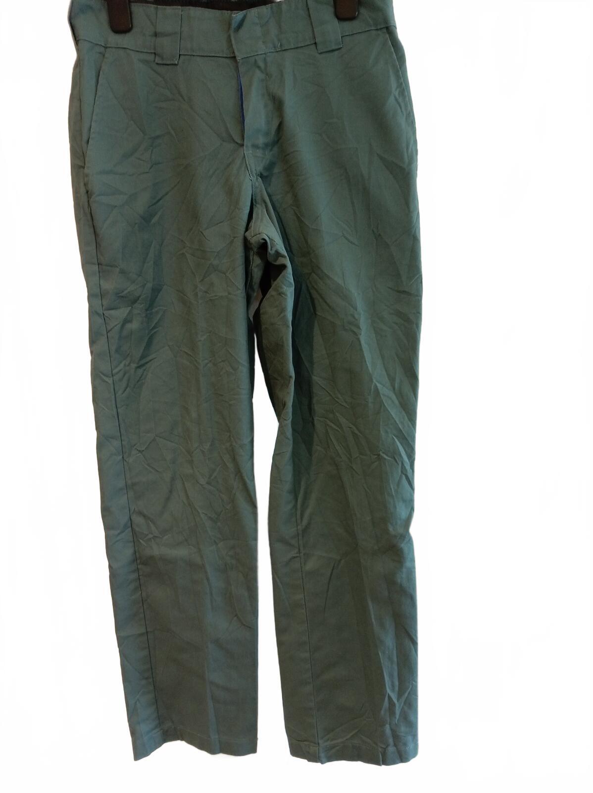 Dickies WP150 Flex Slim Fit Work Pants - Lincoln Green - W29 L30 (Preloved)