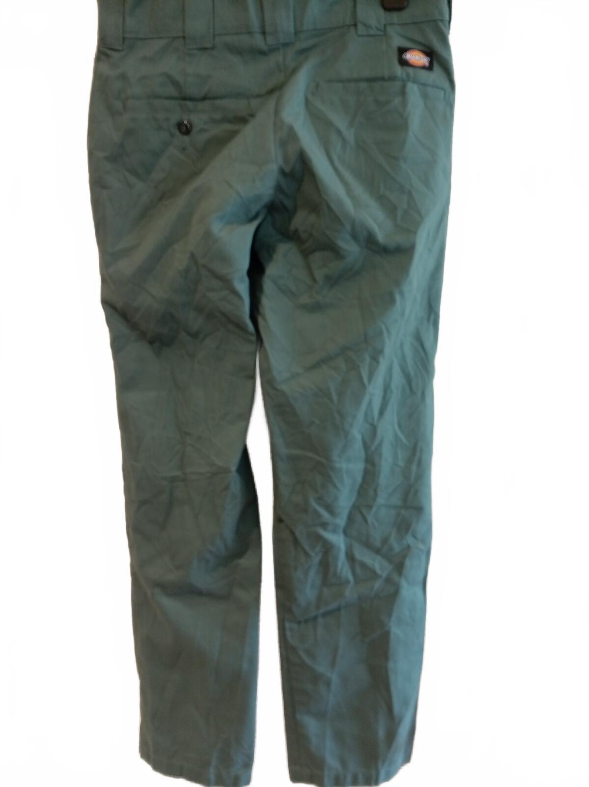 Dickies WP150 Flex Slim Fit Work Pants - Lincoln Green - W29 L30 (Preloved)