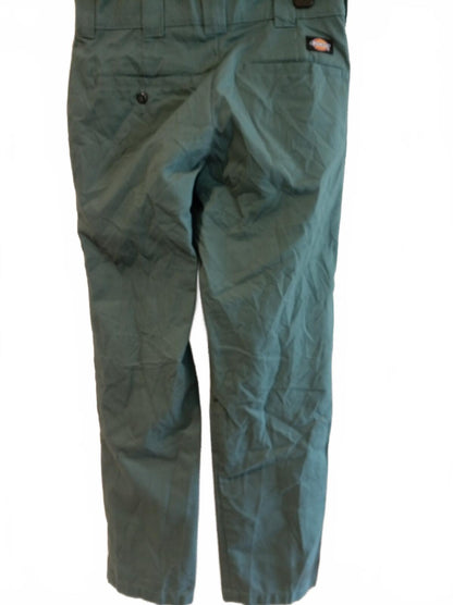 Dickies WP150 Flex Slim Fit Work Pants - Lincoln Green - W29 L30 (Preloved)