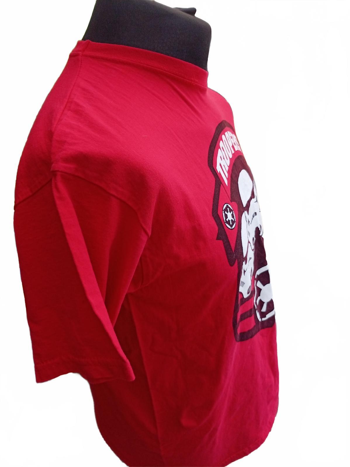 Red Troopers Graphic T-Shirt - Large - Perfect Condition