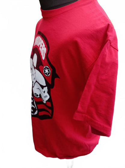 Red Troopers Graphic T-Shirt - Large - Perfect Condition