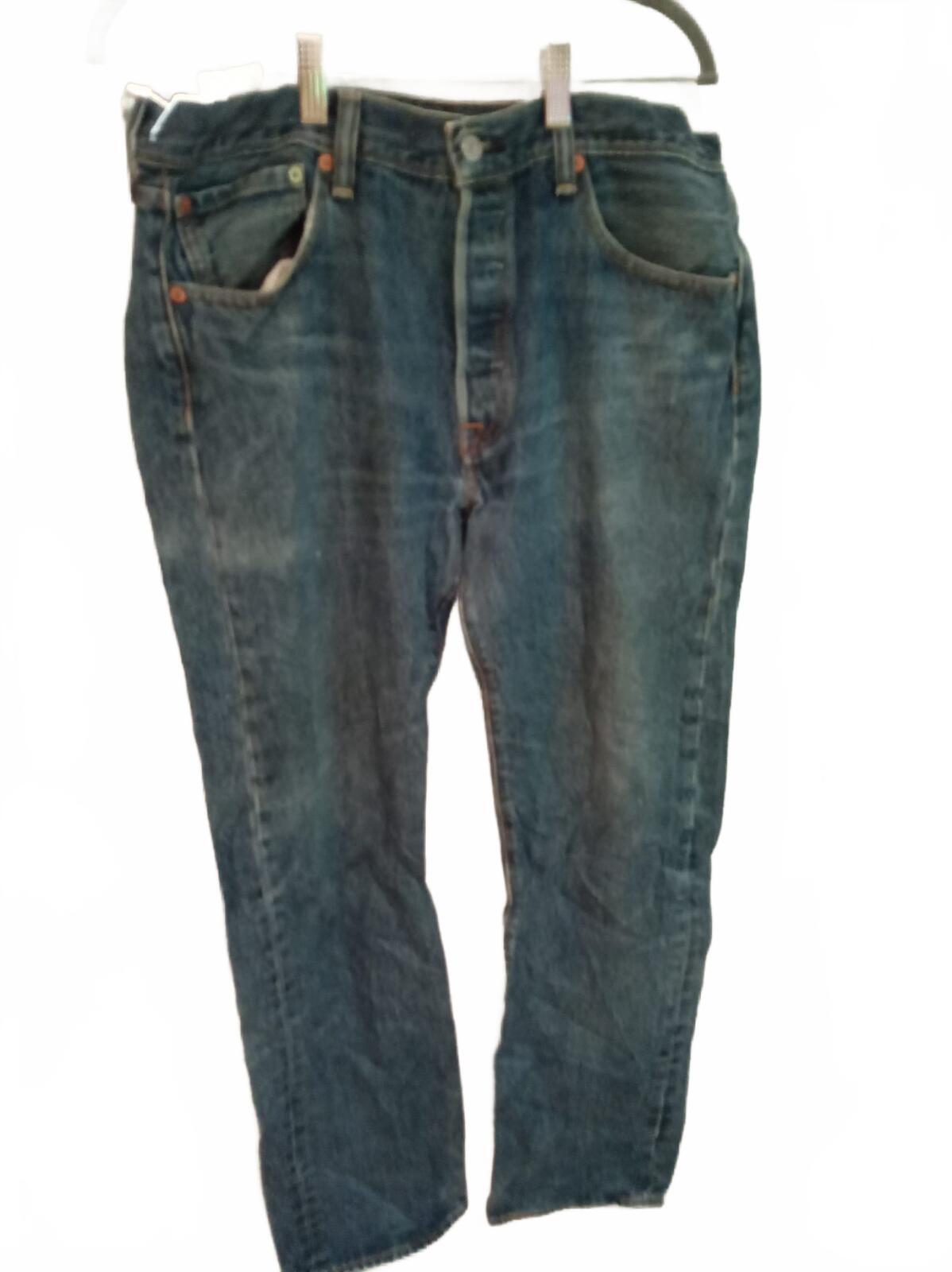 Levi's 501 Classic Fit Blue Denim Jeans W34 L32