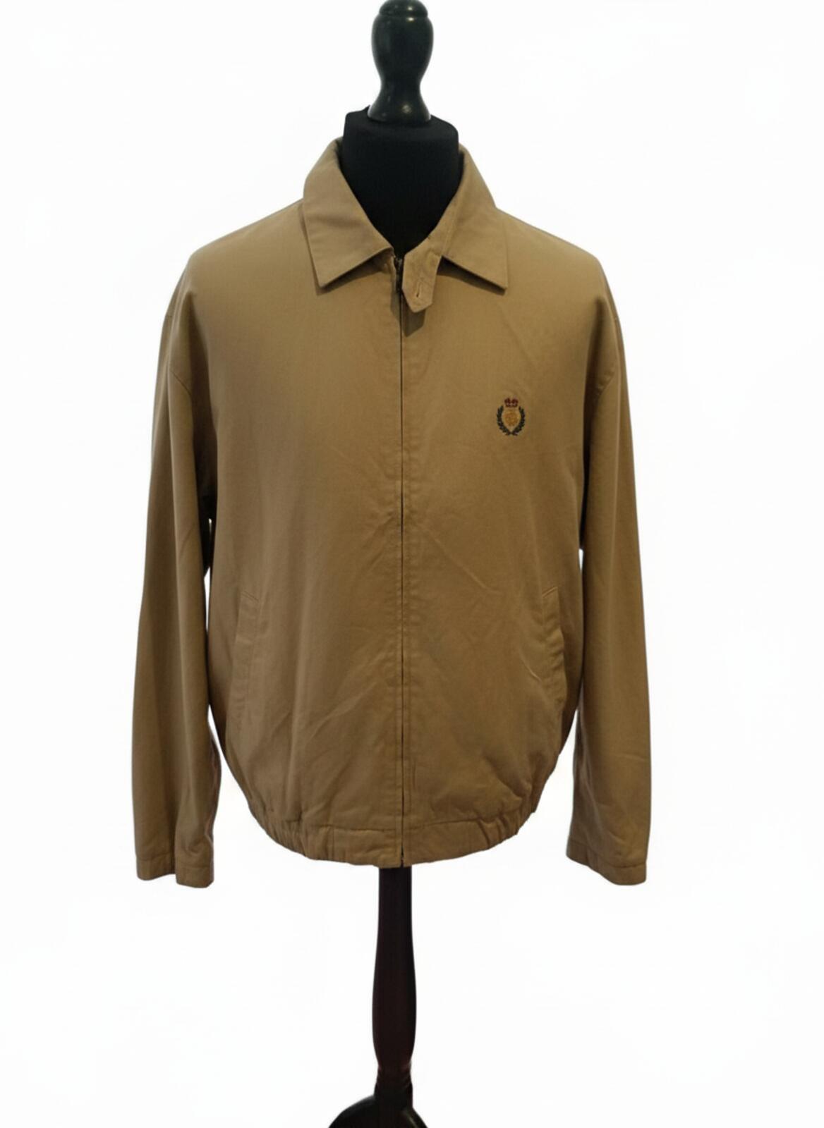 Chaps Ralph Lauren Harrington Jacket – Beige – Size L – Vintage 90s/00s