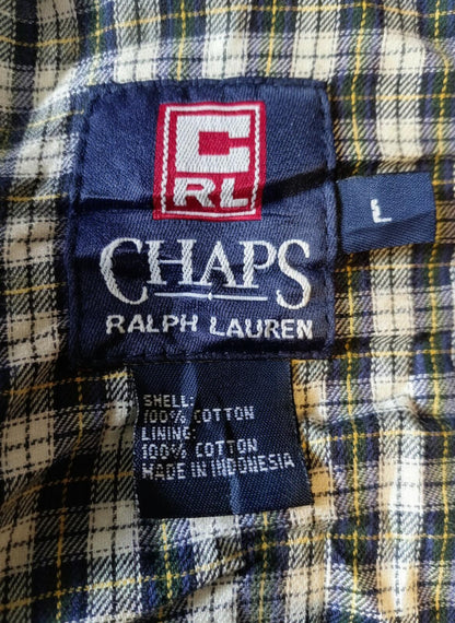 Chaps Ralph Lauren Harrington Jacket – Beige – Size L – Vintage 90s/00s