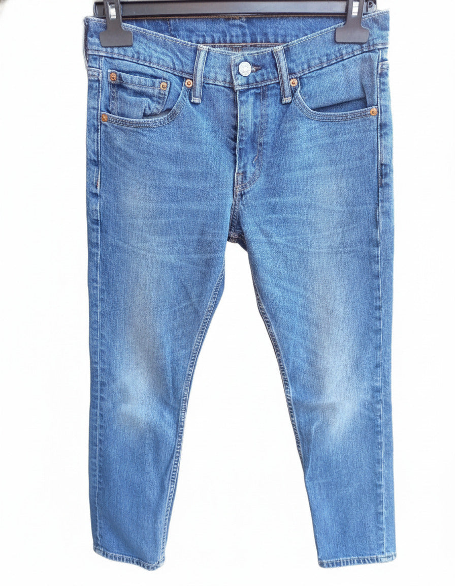 Levi Men’s 511 Jeans W29 L30 – Light Wash Denim – Stretch – Classic Fit