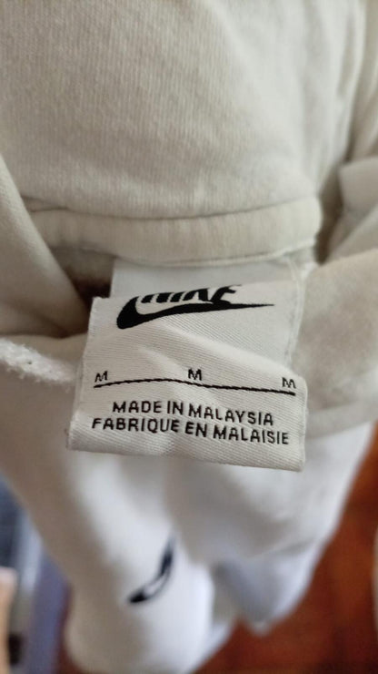 Nike Sportswear Club Fleece Hoodie - White - Men's Medium (FA21)